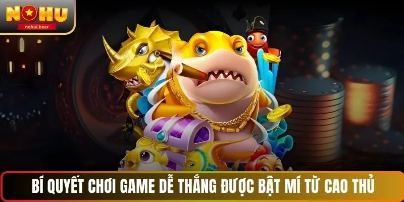 Bí quyết chơi game bắn cá NOHU dễ thắng được bật mí từ cao thủ Bí quyết chơi game bắn cá NOHU dễ thắng được bật mí từ cao thủ